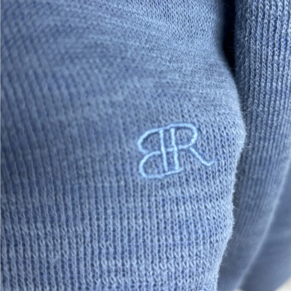 Banana Republic Lightweight Knit Sweater | Men’s SZ Medium | Soft Blue Crewneck